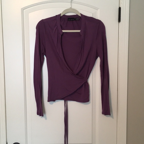 The Limited Wrap Top and Silk Shell - Picture 7 of 8